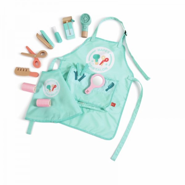 Hape Παιχνίδι Μίμησης Κομμώτρια Super Stylish Hair Salon Set Για 3-8 Ετών