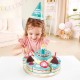 Hape Τούρτα Γενεθλίων Με Φώτα Και Ήχους Interactive Happy Birthday Cake 16 τμχ Για 3+ Ετών