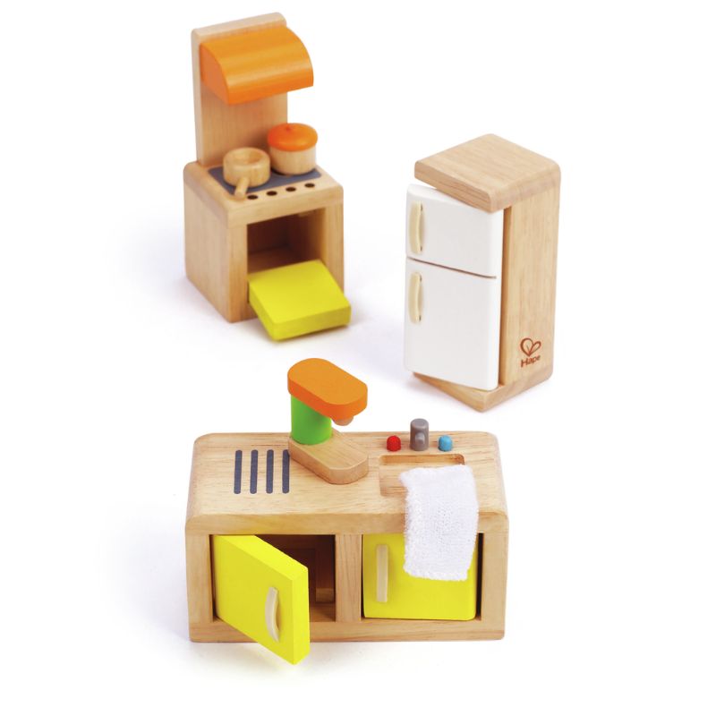 Hape Σετ Έπιπλα Κουζίνας 7 τμχ Για 3+ Ετών
