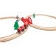 Hape Railway Ξύλινο Τραίνο Για 2+ Ετών Classic Figure 8 Set