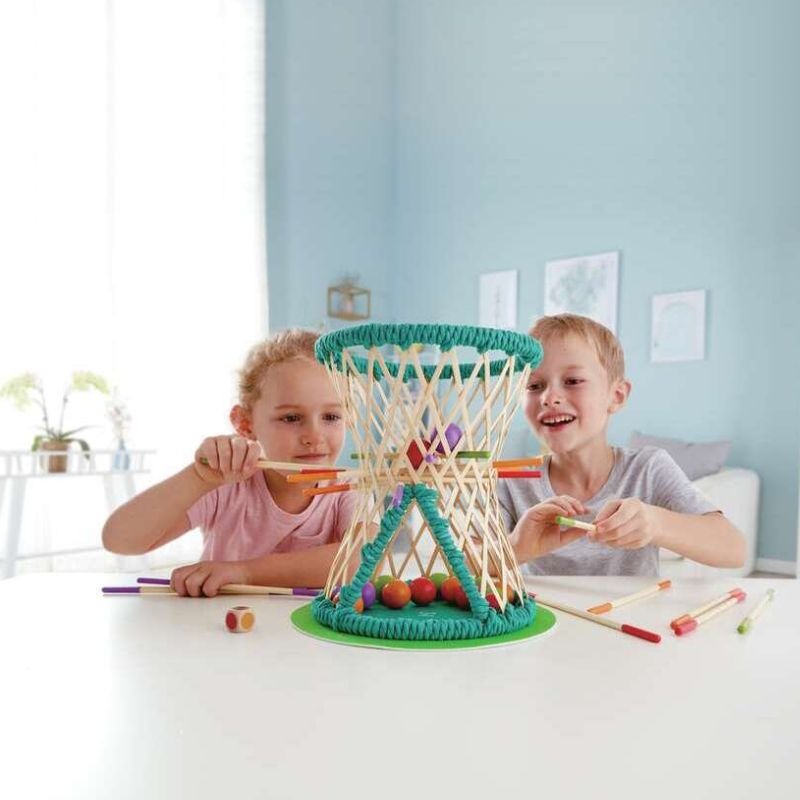 Hape Pallina Original Πύργος Με Ξυλάκια Και Μπάλες 38 τμχ Για 3+ Ετών