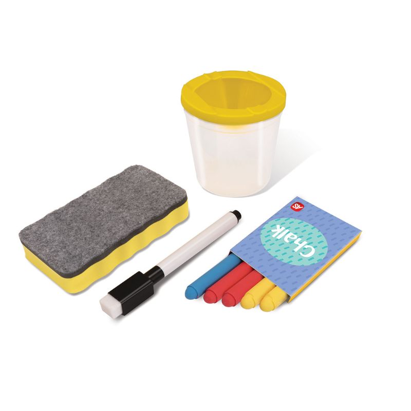 HappiHobbi Wooden Magnetic Easel 4-Σε-1 Επιδαπέδιος Πίνακας