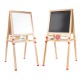 HappiHobbi Wooden Magnetic Easel 4-Σε-1 Επιδαπέδιος Πίνακας