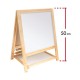 HappiHobbi Wooden Magnetic Easel 4-Σε-1 Επιδαπέδιος Πίνακας