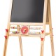 HappiHobbi Wooden Magnetic Easel 4-Σε-1 Επιδαπέδιος Πίνακας