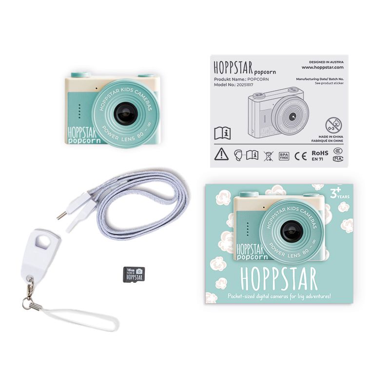 Hoppstar Popcorn Φωτογραφική Μηχανή Για 3+ Ετών Breeze