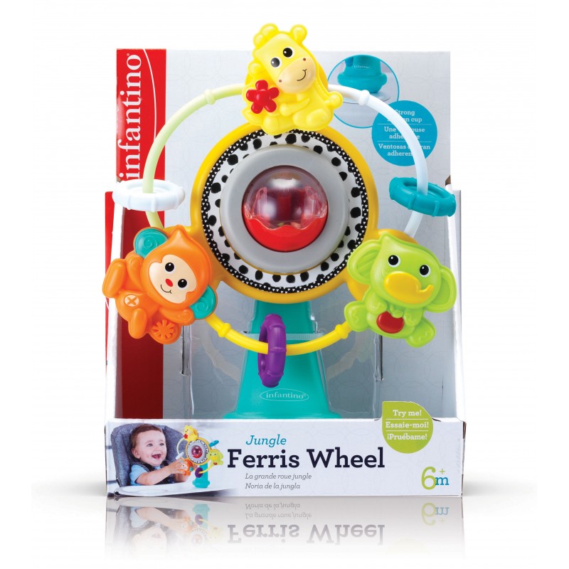 Infantino Παιχνίδι Jungle Ferris Wheel