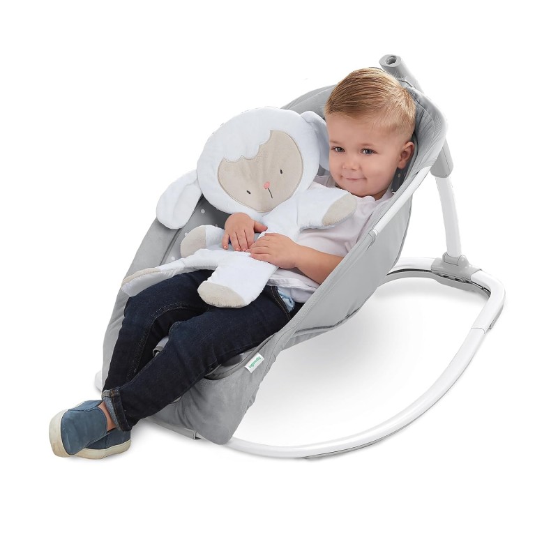 Ingenuity Rocking Seat 2-In-1 Ρηλάξ Cuddle Lamb