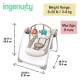 Ingenuity Comfort 2 Go Portable Swing Ρηλάξ Cozy Kingdom