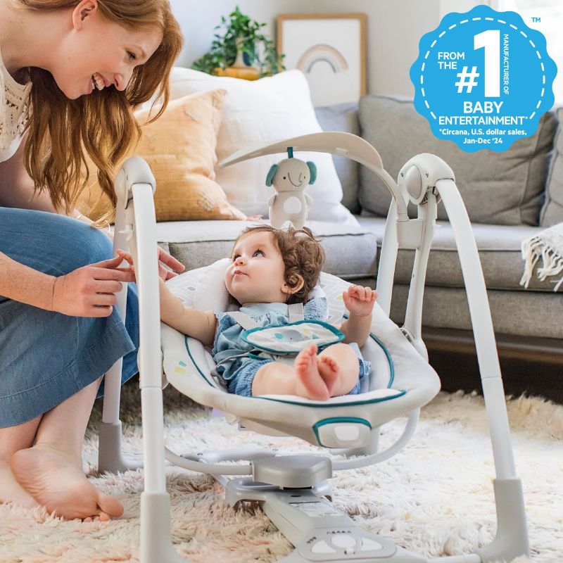 Ingenuity ConvertMe Swing-2-Seat Ρηλάξ & Κούνια 2-σε-1 Nash