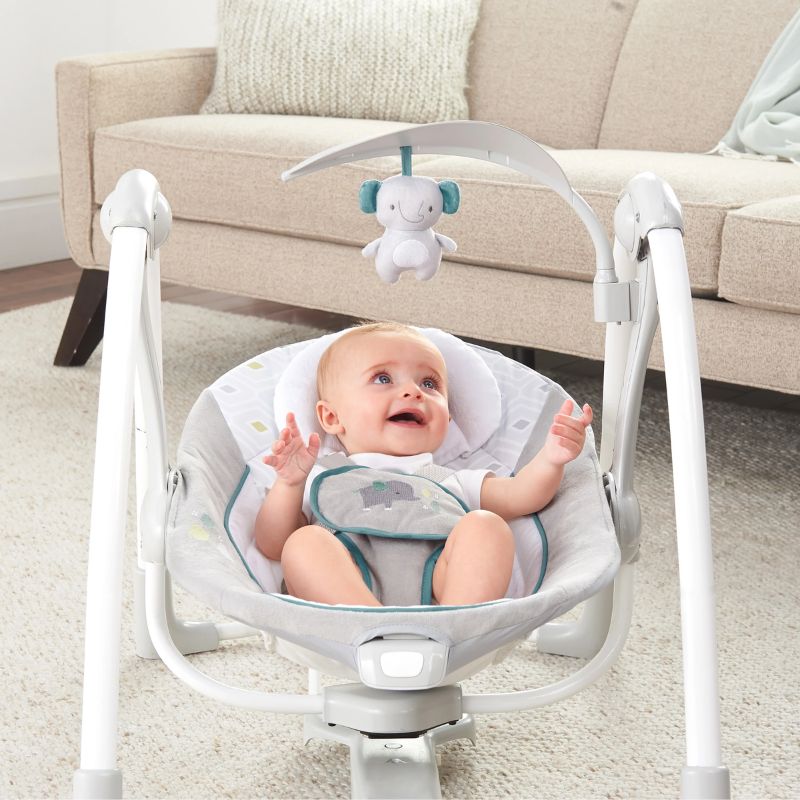Ingenuity ConvertMe Swing-2-Seat Ρηλάξ & Κούνια 2-σε-1 Nash