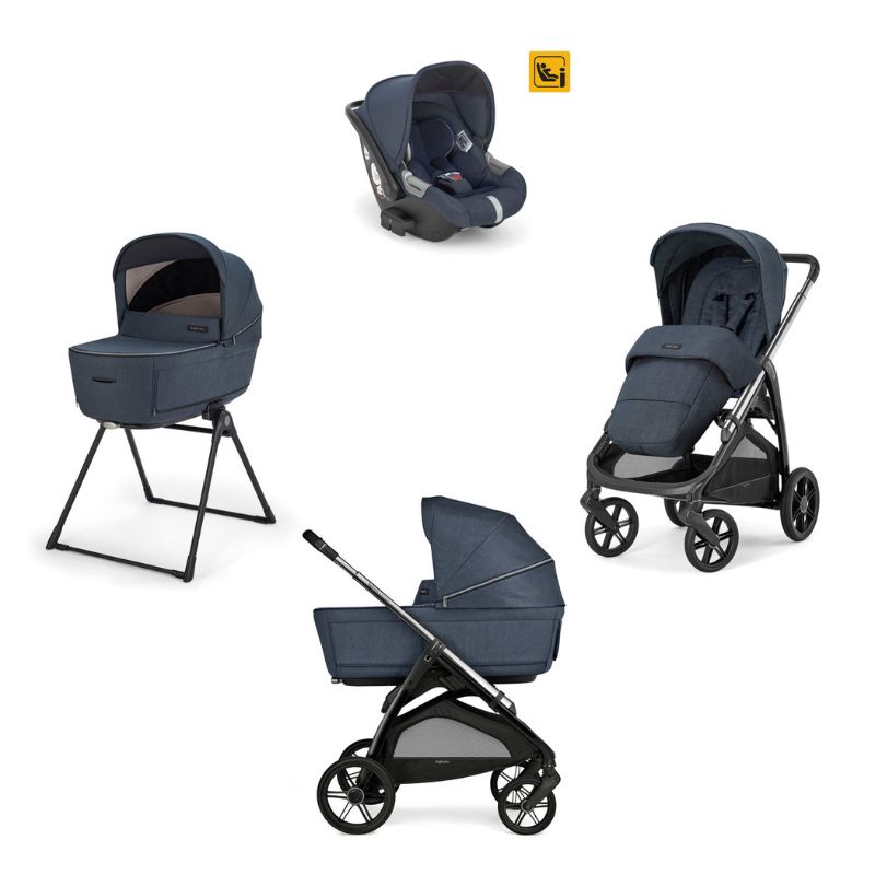 Inglesina Aptica Quattro Σύστημα Μεταφοράς Με Κάθισμα Αυτοκινήτου Darwin Resort Blue