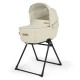 Inglesina Aptica Element Quattro Σύστημα Μεταφοράς Με Κάθισμα Αυτοκινήτου Darwin Recline Pure Ecru