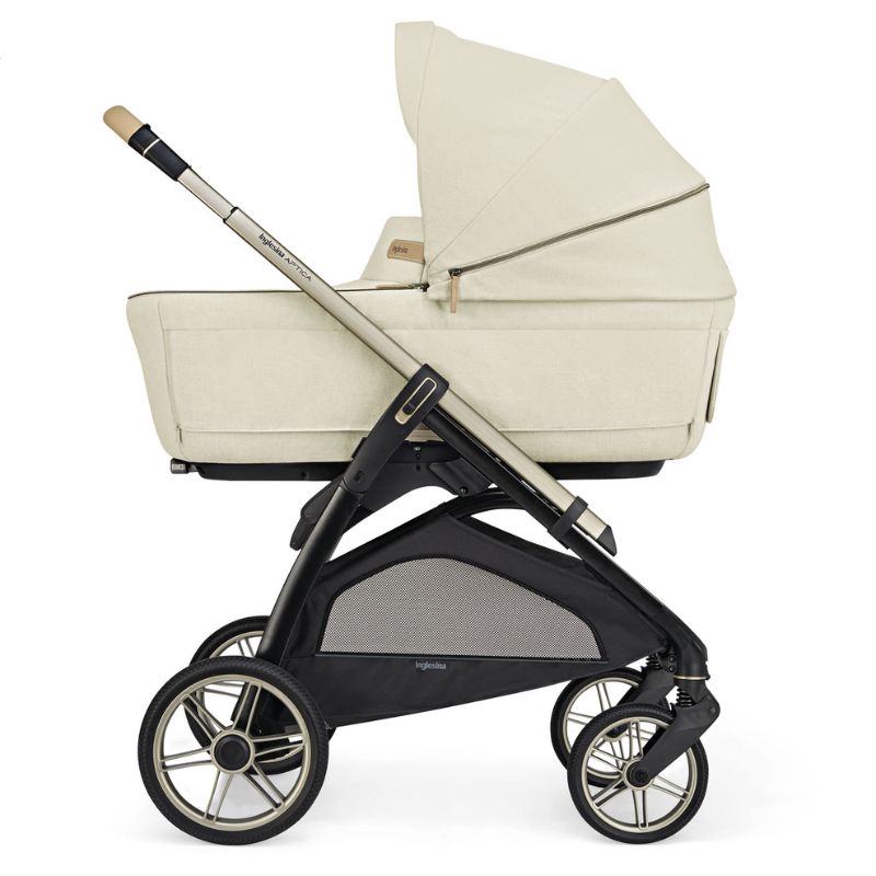 Inglesina Aptica Element Quattro Σύστημα Μεταφοράς Με Κάθισμα Αυτοκινήτου Darwin Recline Pure Ecru