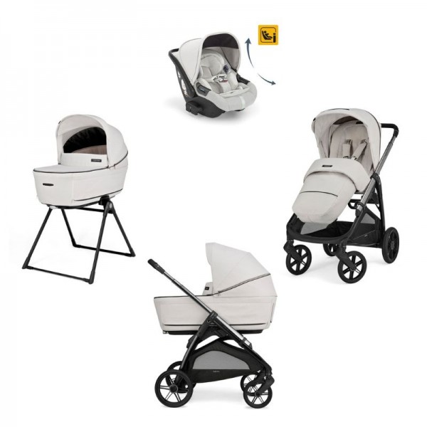 Inglesina Aptica Quattro Σύστημα Μεταφοράς Με Κάθισμα Αυτοκινήτου Darwin Recline Opal Ivory