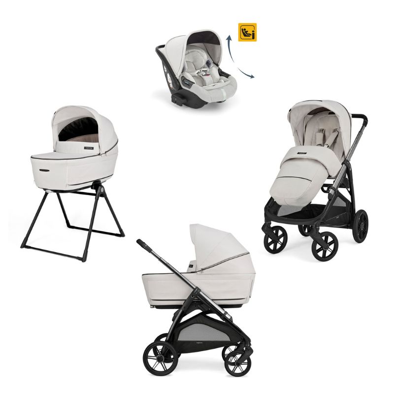 Inglesina Aptica Quattro Σύστημα Μεταφοράς Με Κάθισμα Αυτοκινήτου Darwin Recline Opal Ivory