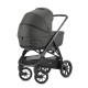 Inglesina Aptica XT Quatro Σύστημα Μεταφοράς Charcoal Grey με Darwin Horizon Grey