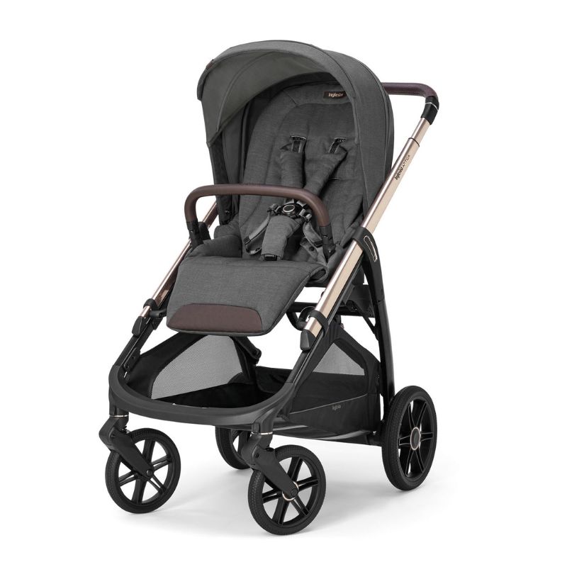 Inglesina Aptica Quattro Σύστημα Μεταφοράς Με Κάθισμα Αυτοκινήτου Darwin Velvet Grey