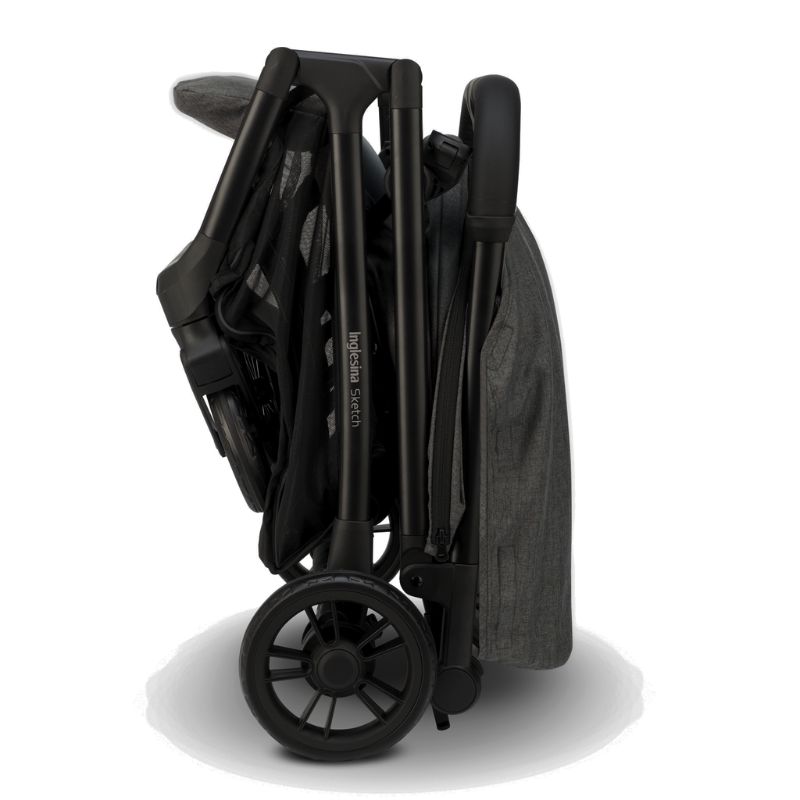 Inglesina Sketch Ελαφρύ Βρεφικό Καρότσι Onyx Black