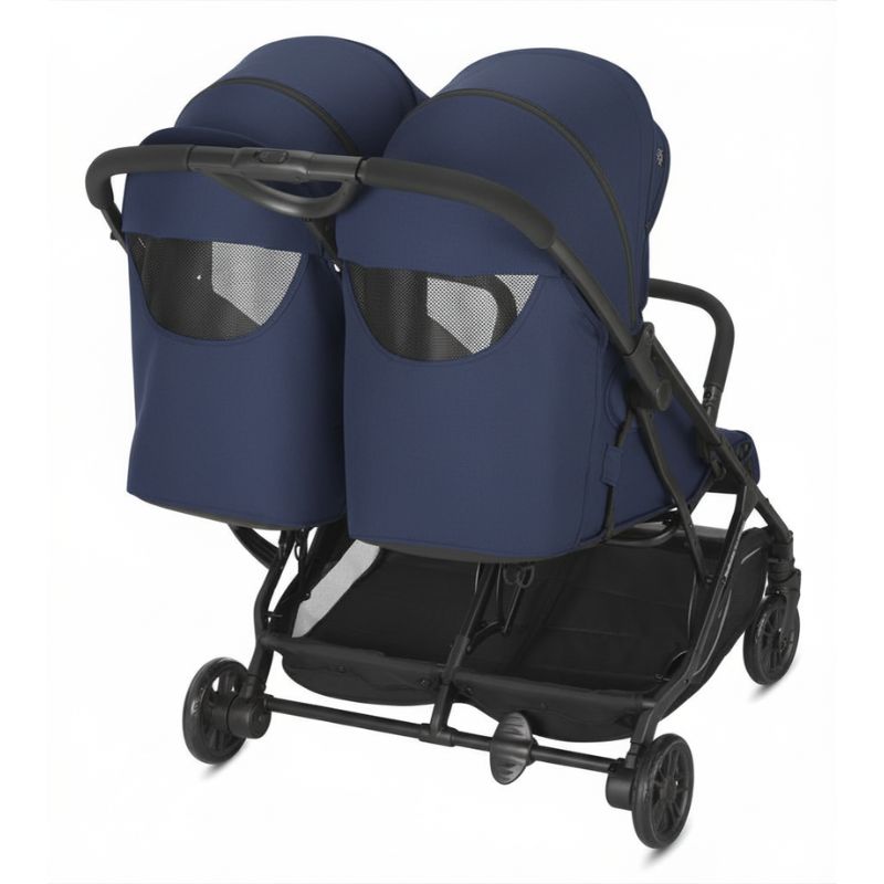 Inglesina Twin Sketch Βρεφικό Καρότσι Για Δίδυμα Navy