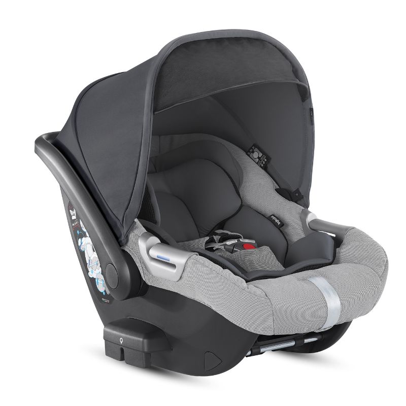 Inglesina Aptica XT Quatro Σύστημα Μεταφοράς Charcoal Grey με Darwin Horizon Grey