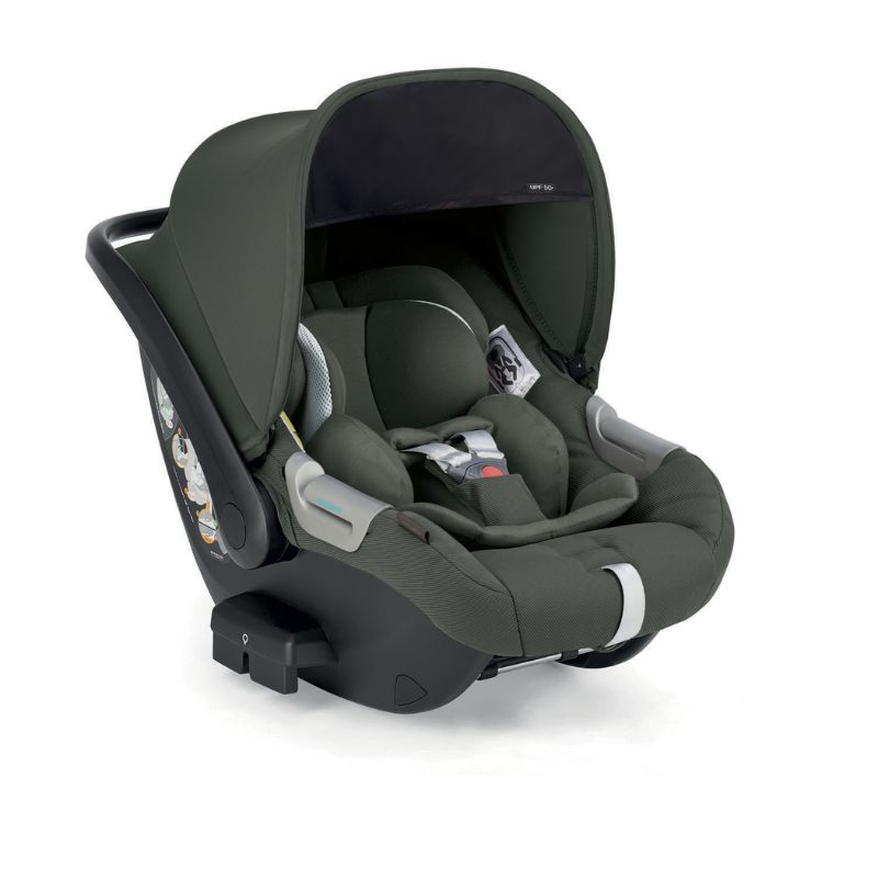 Inglesina Aptica Σύστημα Μεταφοράς Quattro Με Κάθισμα Αυτοκινήτου Darwin Ivy Green / Litio Black
