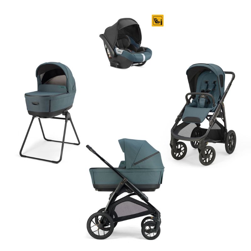 Inglesina Aptica XT Σύστημα Μεταφοράς Quattro Με Κάθισμα Αυτοκινήτου Darwin Himalaya Blue / Total Black