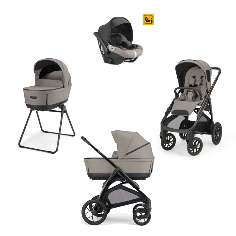 Inglesina Aptica XT Σύστημα Μεταφοράς Quattro Με Κάθισμα Αυτοκινήτου Darwin Tundra Beige / Total Black