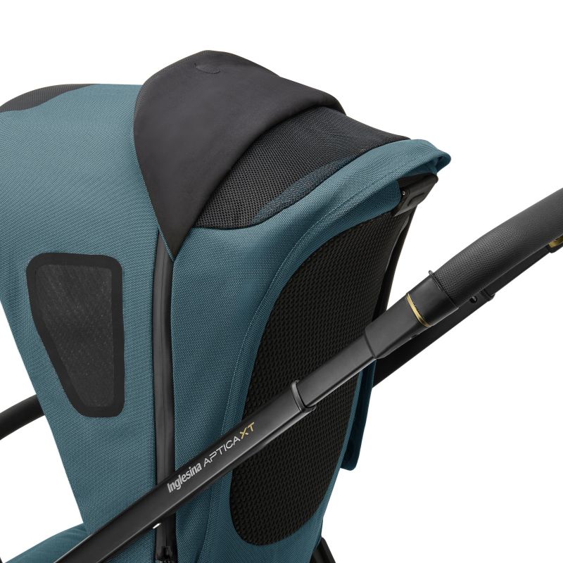 Inglesina Aptica XT Σύστημα Μεταφοράς Quattro Με Κάθισμα Αυτοκινήτου Darwin Recline Evo Taiga Green / Total Black