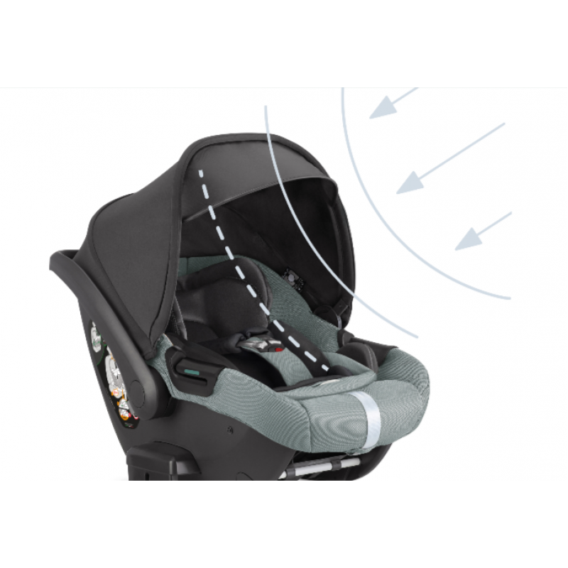 Inglesina κάθισμα αυτοκινήτου Darwin Infant I-size Recline Aptica XT Tundra Beige