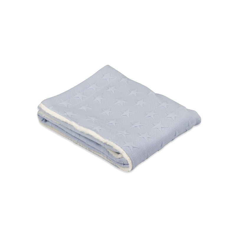 Interbaby Κουβέρτα Αγκαλιάς Manta Mod Universo 80*110cm Blue