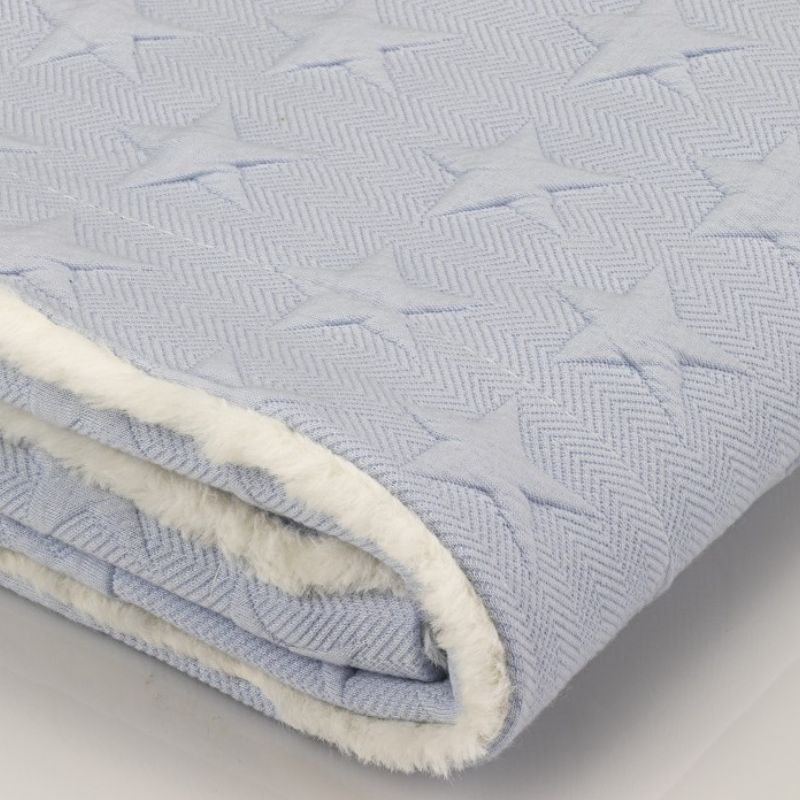 Interbaby Κουβέρτα Αγκαλιάς Manta Mod Universo 80*110cm Blue
