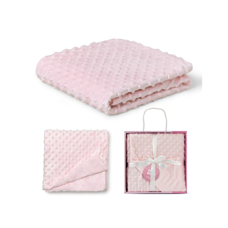 Interbaby Κουβέρτα Αγκαλιάς Coral Fleece 80*110cm Pink