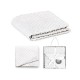 Interbaby Κουβέρτα Αγκαλιάς Coral Fleece 80*110cm White