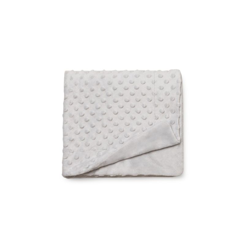 Interbaby Κουβέρτα Αγκαλιάς Coral Fleece 80*110cm Grey
