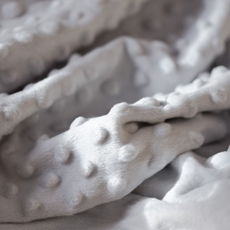 Interbaby Κουβέρτα Αγκαλιάς Coral Fleece 80*110cm Grey