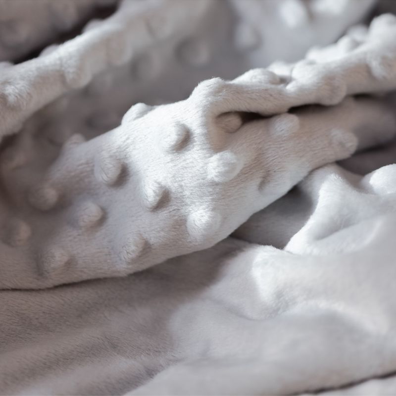 Interbaby Κουβέρτα Αγκαλιάς Coral Fleece 80*110cm Grey