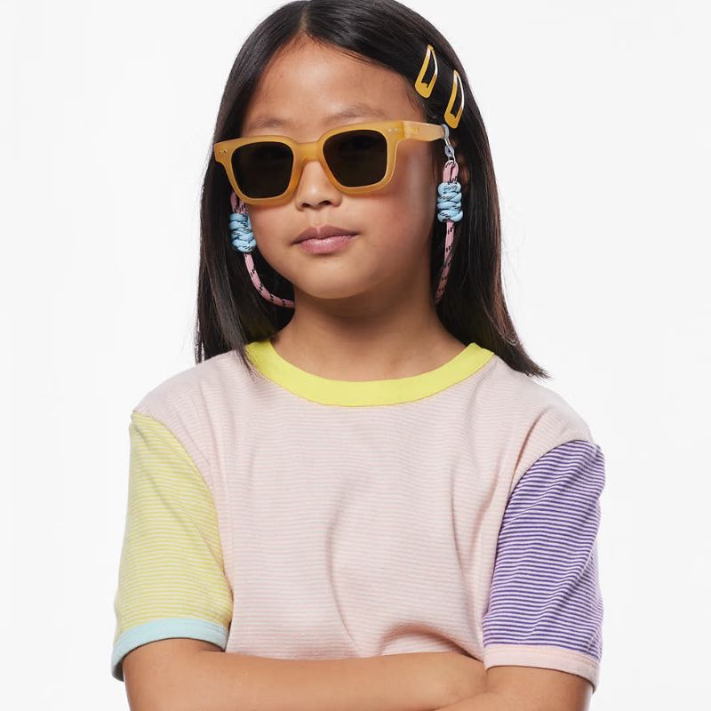 Izipizi Junior Teen Sun Γυαλιά Ηλίου #road 7-11 Ετών Honey Yellow