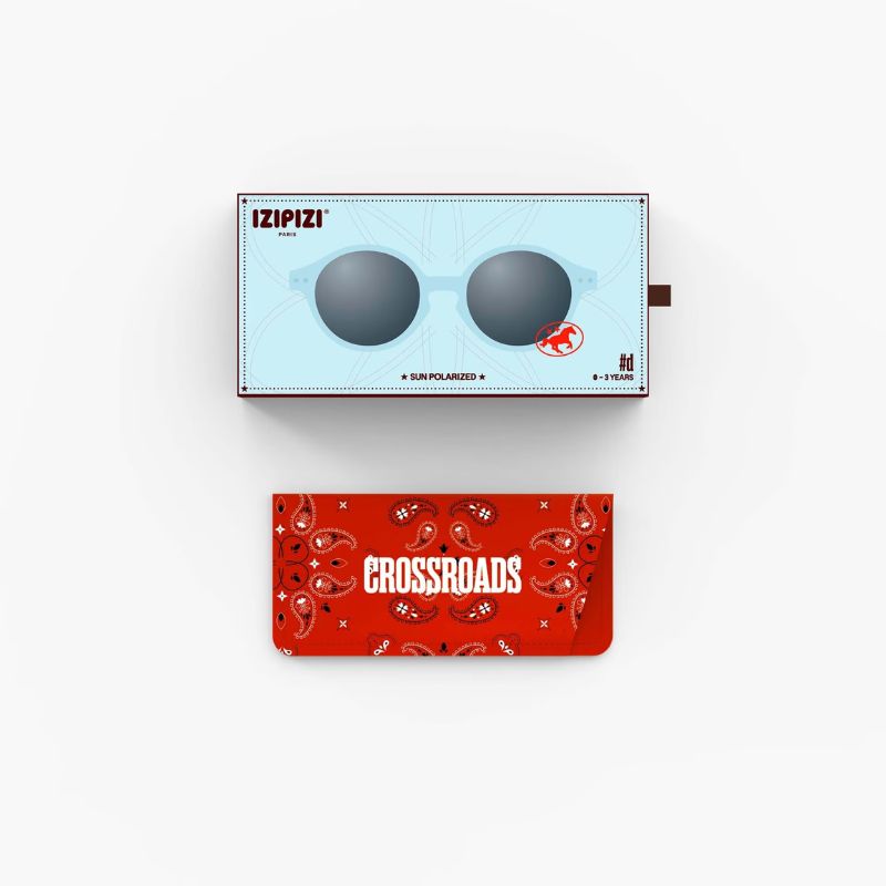 Izipizi Baby Sun Crossroads Γυαλιά Ηλίου #d 0-3 Ετών Turquoise Stone