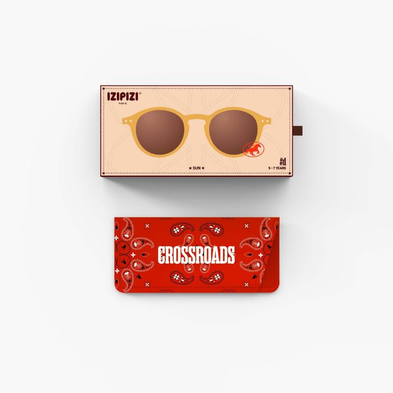 Izipizi Kids Sun Crossroads Γυαλιά Ηλίου #d 5-7 Ετών Golden Canyon