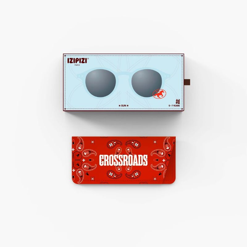 Izipizi Kids Sun Crossroads Γυαλιά Ηλίου #d 5-7 Ετών Turquoise Stone