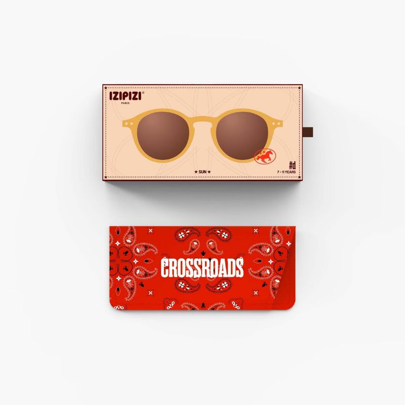 Izipizi Junior Sun Crossroads Γυαλιά Ηλίου #d 7-11 Ετών Golden Canyon
