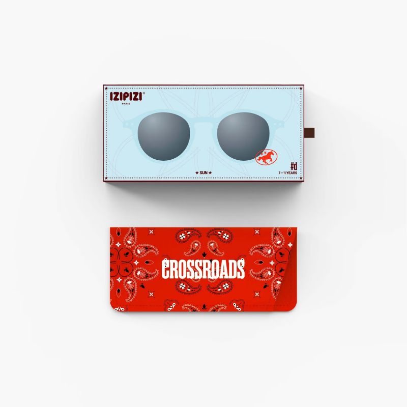 Izipizi Junior Sun Crossroads Γυαλιά Ηλίου #d 7-11 Ετών Turquoise Stone