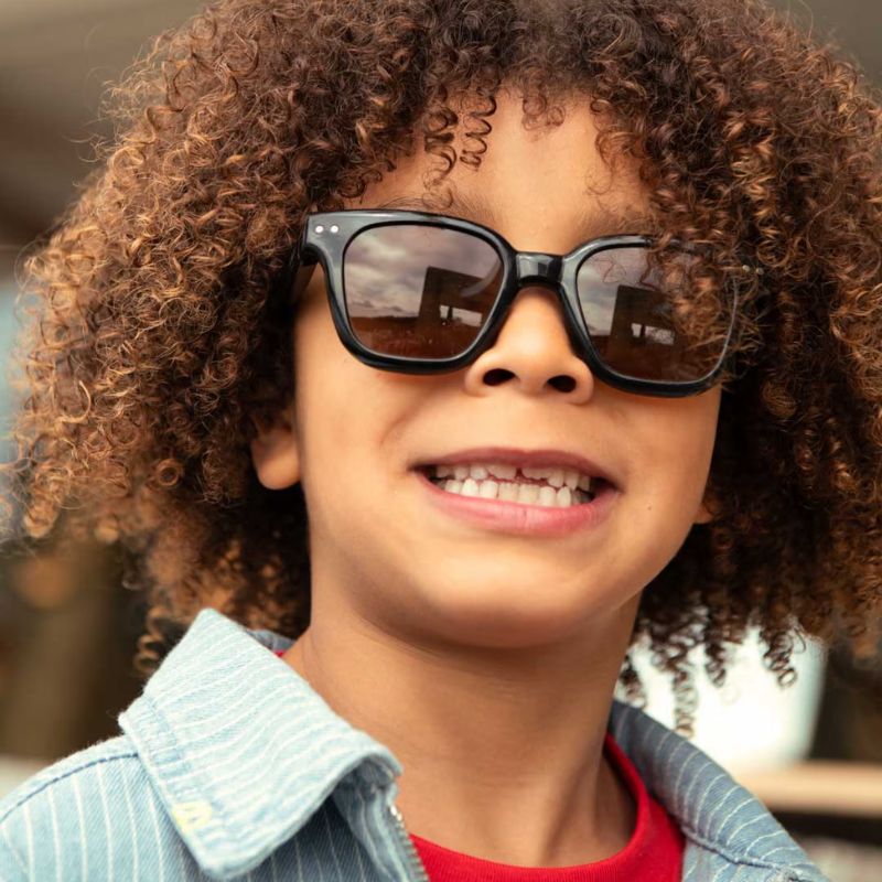 Izipizi Junior Sun Crossroads Γυαλιά Ηλίου #road 7-11 Ετών Black Road