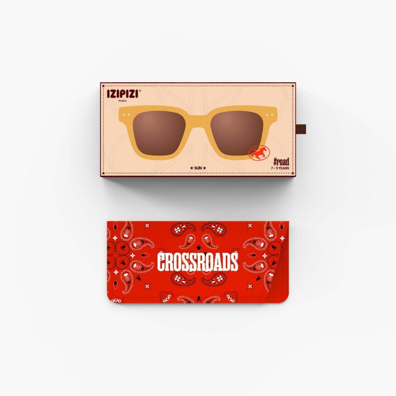 Izipizi Junior Sun Crossroads Γυαλιά Ηλίου #road 7-11 Ετών Golden Canyon