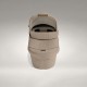 Βρεφικό Trio Set JOIE Valora Sandstone με Πορτ μπεμπέ Joie Ramble XL και κάθισμα i-Starter