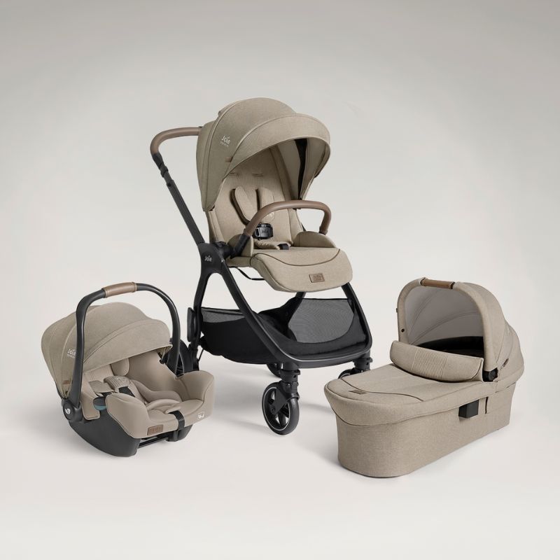 Βρεφικό Trio Set JOIE Valora Sandstone με Πορτ μπεμπέ Joie Ramble XL και κάθισμα i-Starter