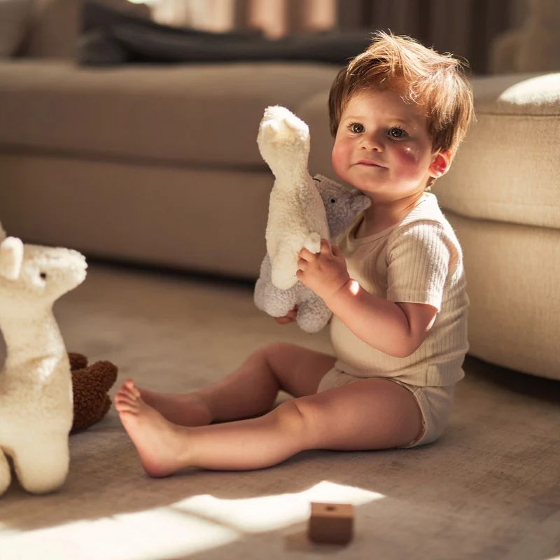 Jollein Λούτρινο Ζωάκι 20cm Lama Off-White