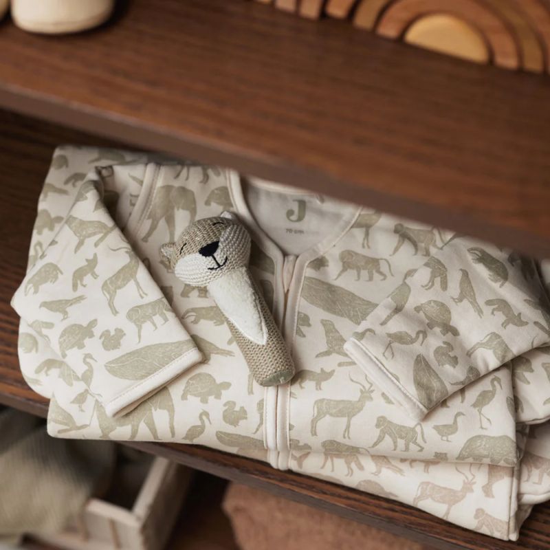 Jollein Βρεφική Κουδουνίστρα 21.5cm Fox