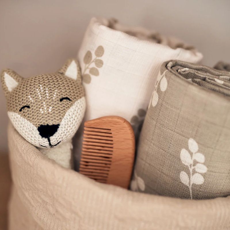 Jollein Βρεφική Κουδουνίστρα 21.5cm Fox